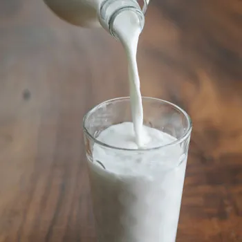 glass of milk