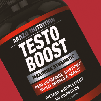 Close up shot of TestoBoost