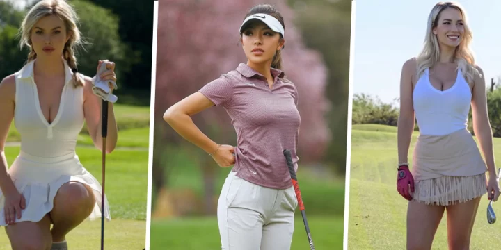 Your best guide to the sexiest female golf players