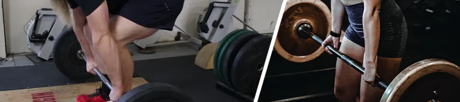 Comparison between deadlifts