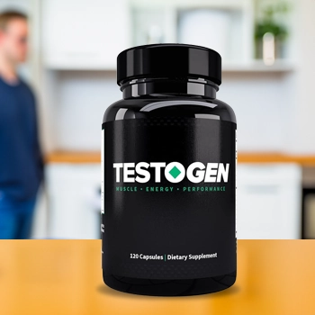 Testogen supplement product CTA