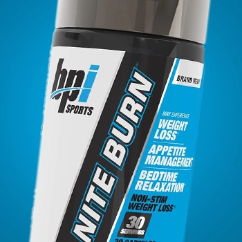 BPI Sports Nite Burn Supplement product close up