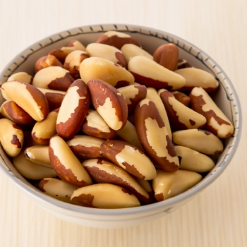 bowl filled with brazil nuts