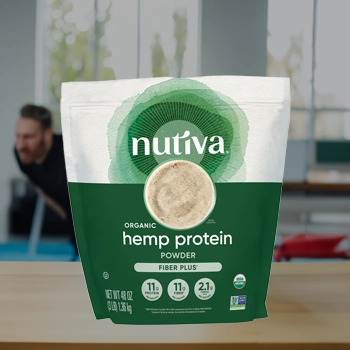 CTA of Nutiva Organic Hemp Protein (Best High-Fiber)