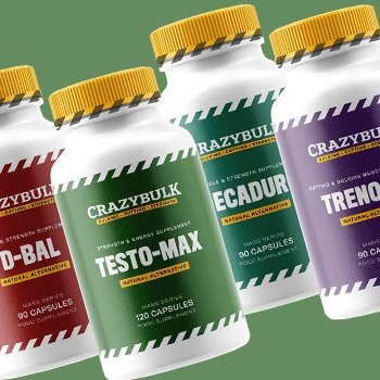 Stack of crazybulk supplements
