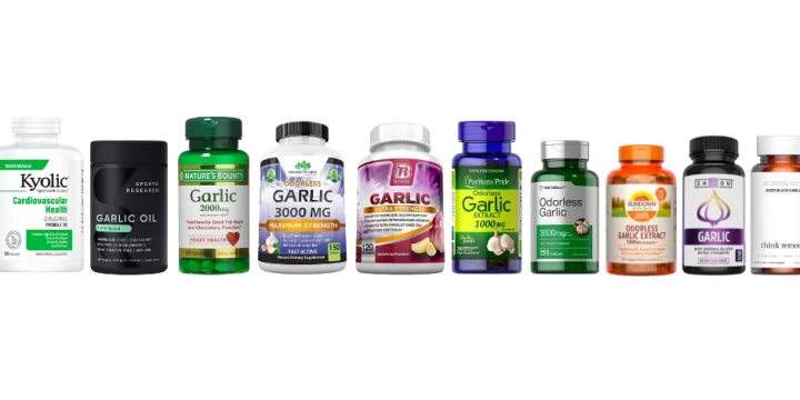 Best Garlic Supplements in a row