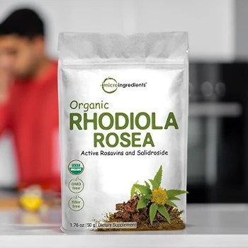 Pure Organic Rhodiola Rosea Powder by Micro Ingredients