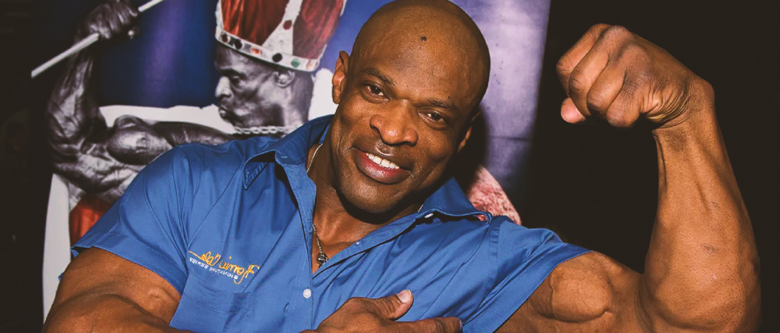 ronnie coleman before steroids