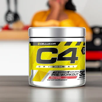 C4 Original supplement on a table
