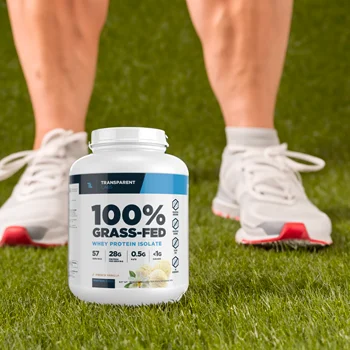 CTA of Transparent Labs 100% Grass-Fed Whey Isolate (Best Overall)