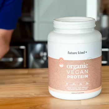 CTA of Future Kind Vegan Chocolate Protein Powder (Best Vegan)