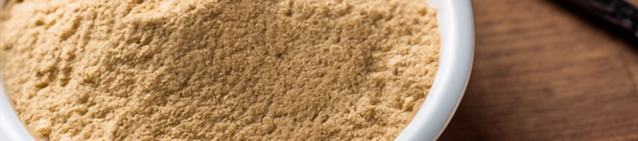 Supplement powder on a cup