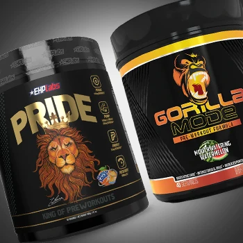 Pride Pre Workout and Gorilla Pre Workout
