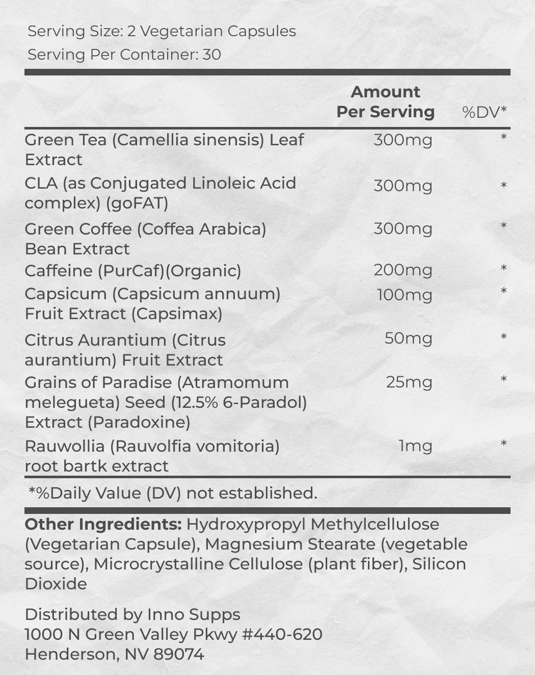 Supplemental Facts of Inno Shred