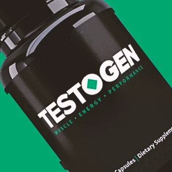 Close up shot of Testogen