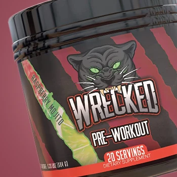 Wrecked Pre-Workout close up image