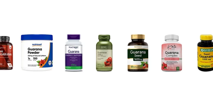 Different supplement of Guarana