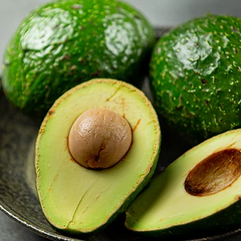 Avocado close up image