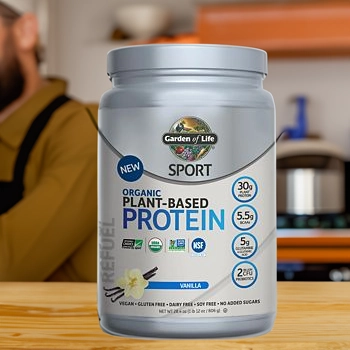 CTA of Garden of Life Organic Vegan Sport Protein Powder (Best for Female Athletes)