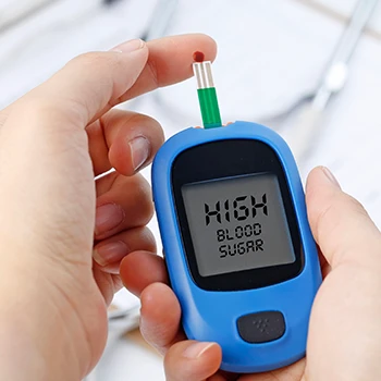 A high blood sugar result