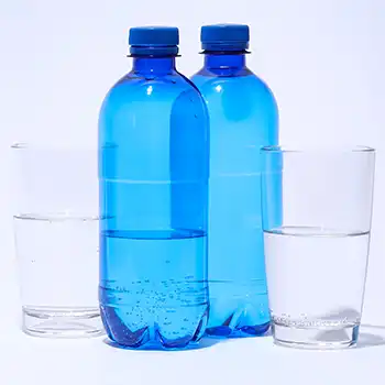 Different containers for water