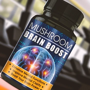 Mushroom Brain Boost product close up
