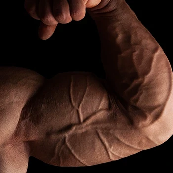 A huge bicep muscle
