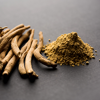 Ashwagandha and powder