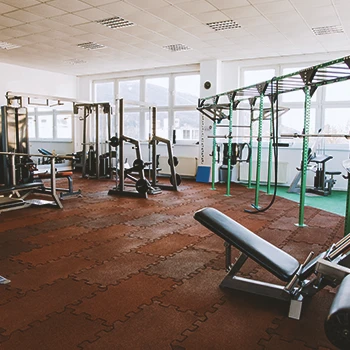 pre-owned equipment in a gym