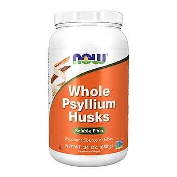 NOW Supplements Whole Psyllium CTA