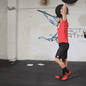 Barbell Overhead Carry