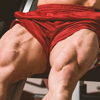 Close up shot of good leg muscles