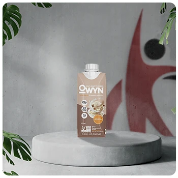 CTA of OWYN Complete Nutrition Protein Shake
