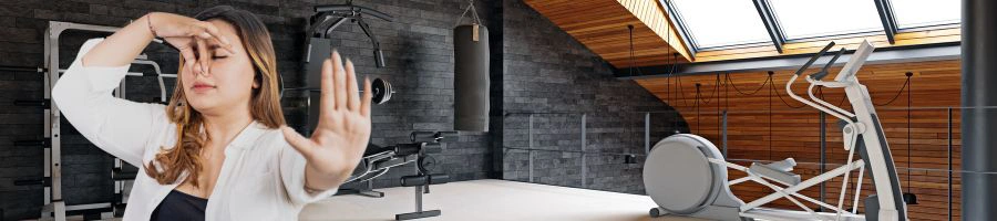 how to keep home gym from smelling