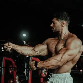 a photo of Andrei Deiu doing workout