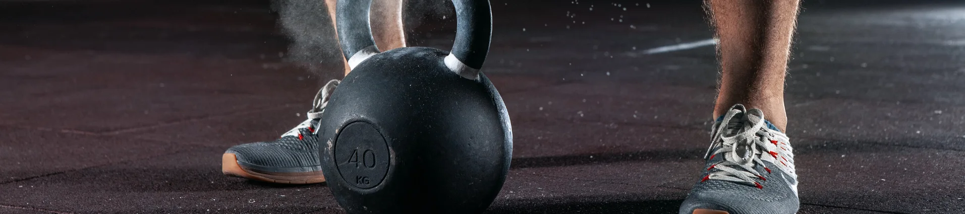 Person doing HIIT Kettlebell workouts