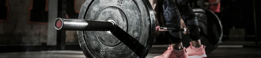 Person doing a deadlift