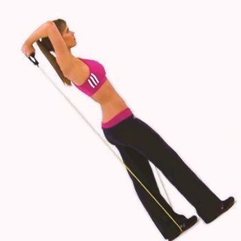 Resistance Band Overhead Triceps Extensions Easy Arm Toning Exercise