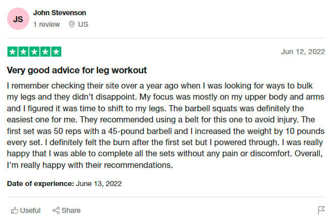 john stevenson trustpilot review