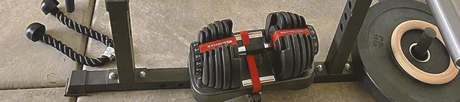 Close up shot of crossfit equipment