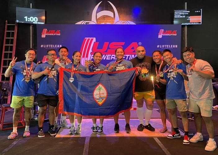 Guam Powerlifters Flex Muscles at 2023 USA Iron Wars Meet