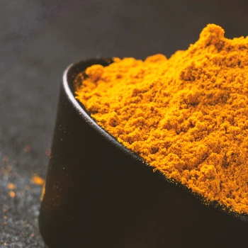 Close up shot of Curcumin