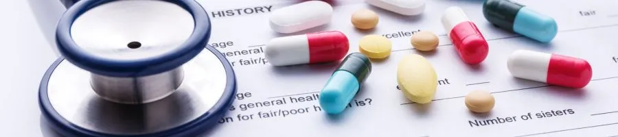 Prescription medication with doctors note