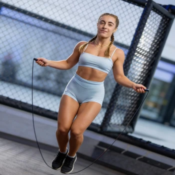 Demi Bagby doing crossfit workout