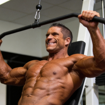 Greg Doucette working out