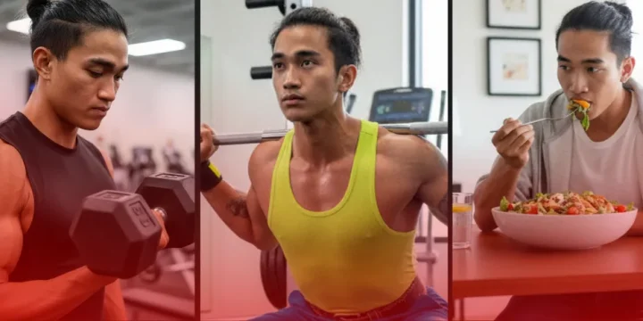 Bretman doing his workout and diet plan for 2026