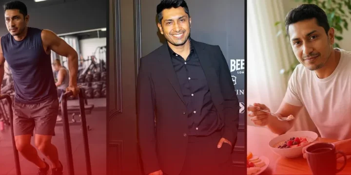 Tenoch doing his intense workout diet for black panther