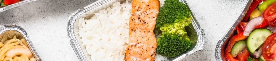 A healthy packed meals