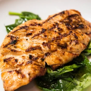 A delicious grilled chicken breast
