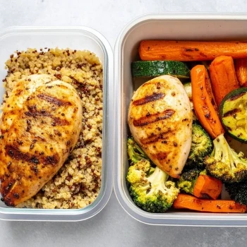 Chicken and vegetables